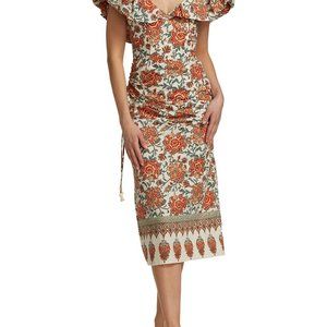 Joanna Ortiz Art de Vivire midi dress Size 6